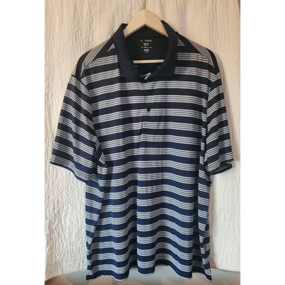 M59 George navy striped polo - Picture 1 of 7